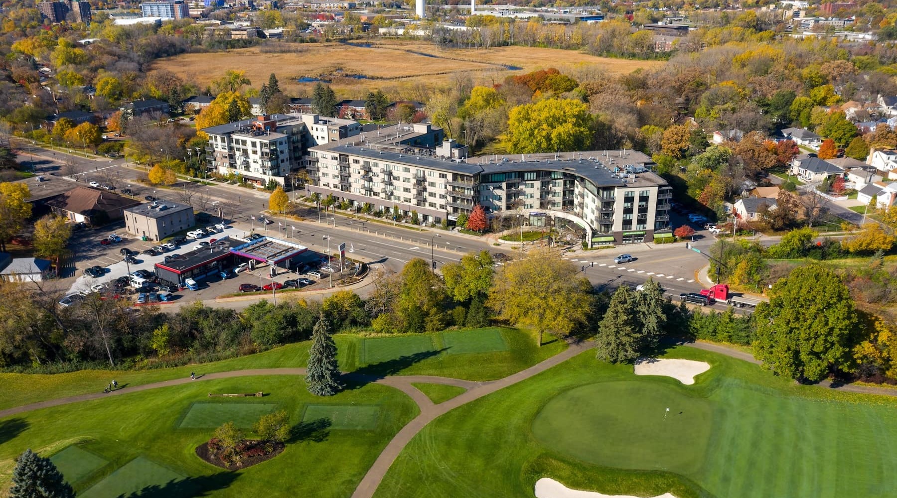 Elevate Your Life at Ellipse and E2 aerial view of neighborhood and property