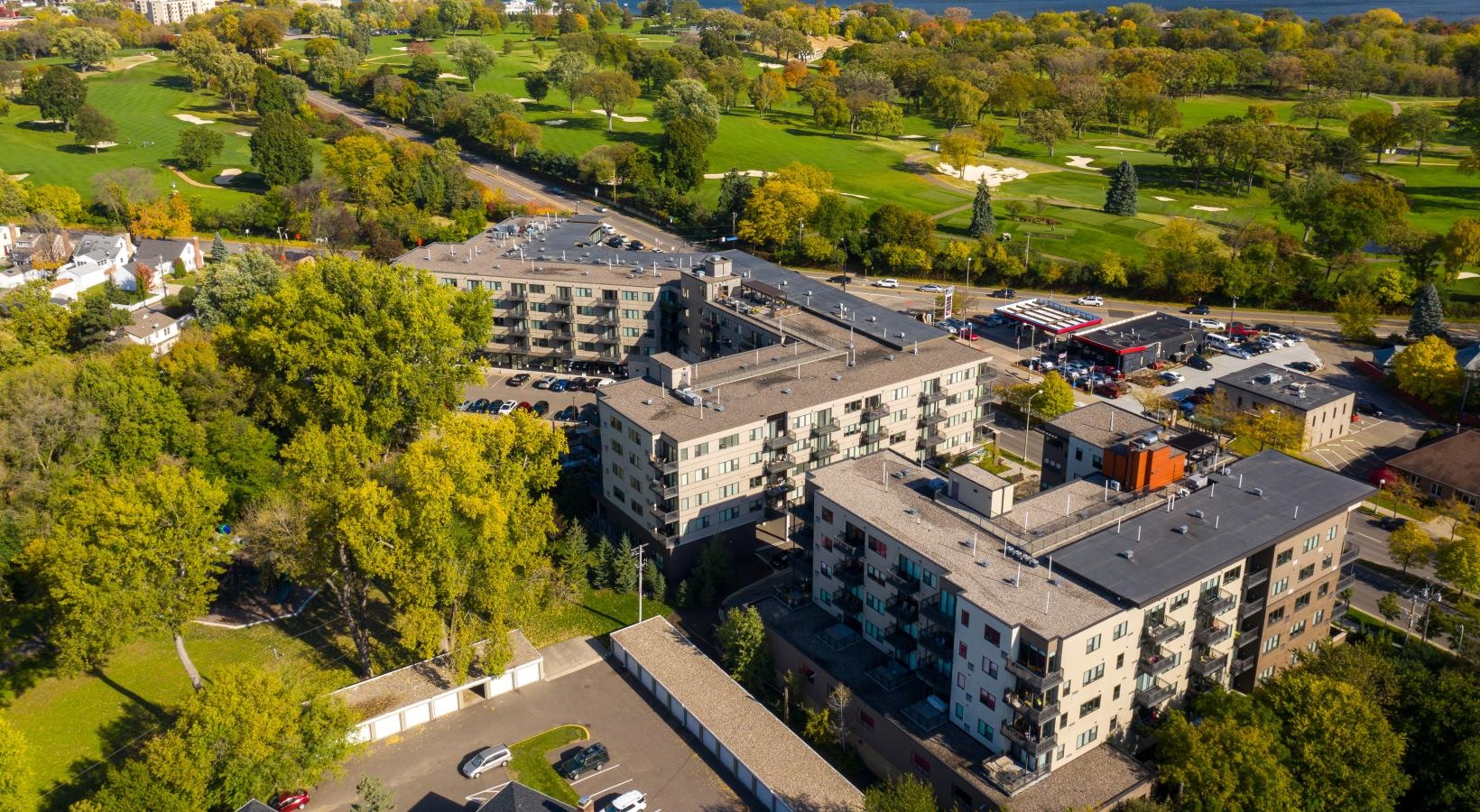 Find your perfect fit at Ellipse on Excelsior aerial view of a city